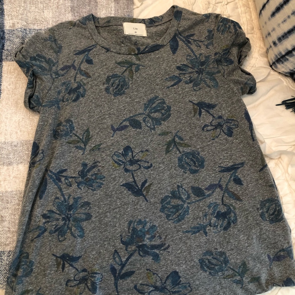 Anthropologie Floral Top
